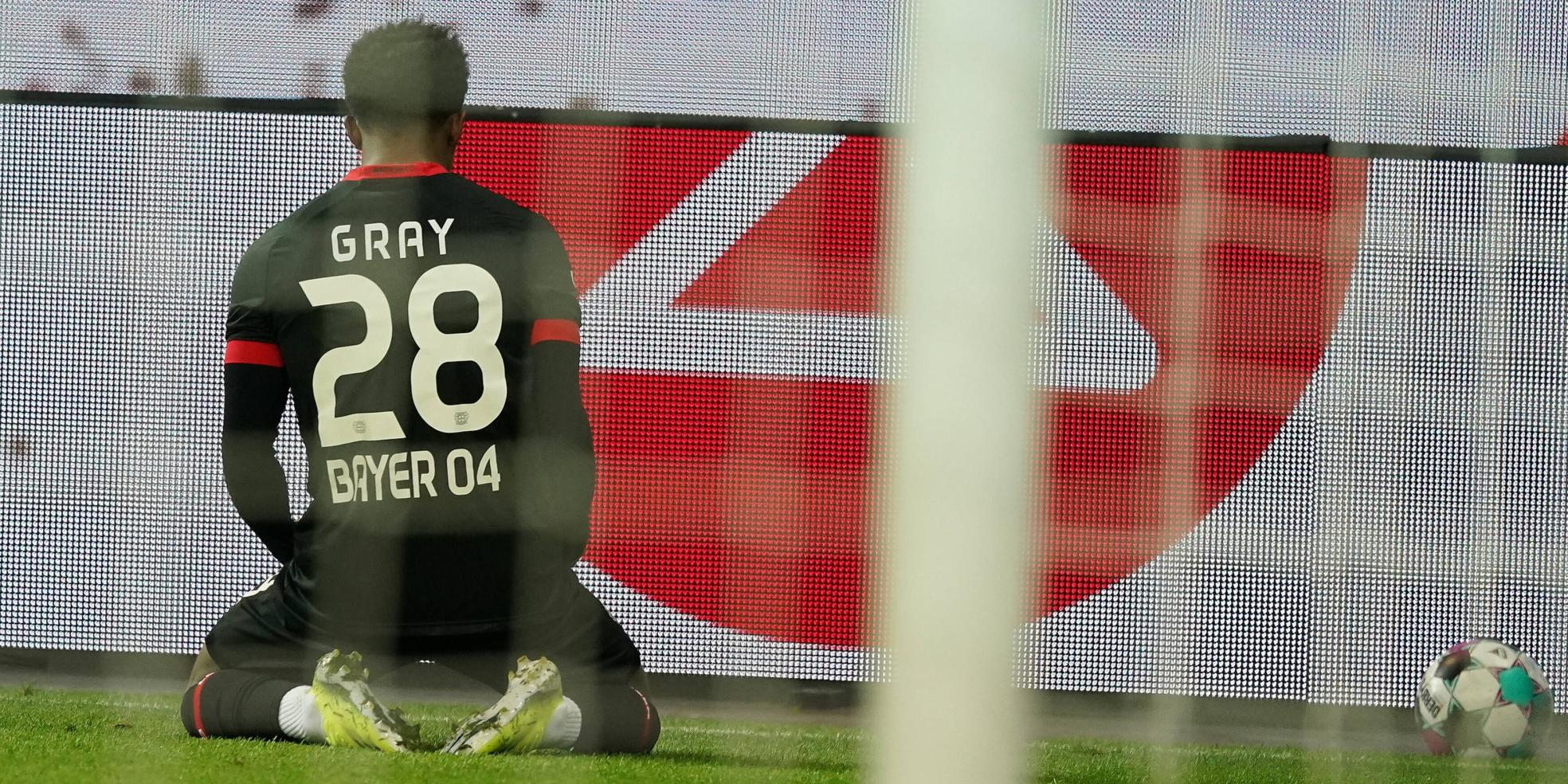 Demarai Gray von Bayer 04 Leverkusen
