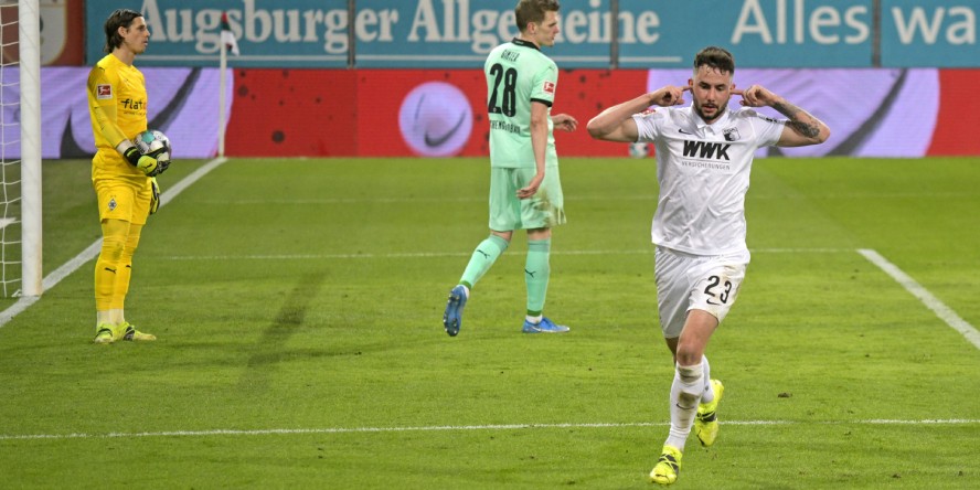 Dreht gegen Mönchengladbach auf: Marco Richter vom FC Augsburg