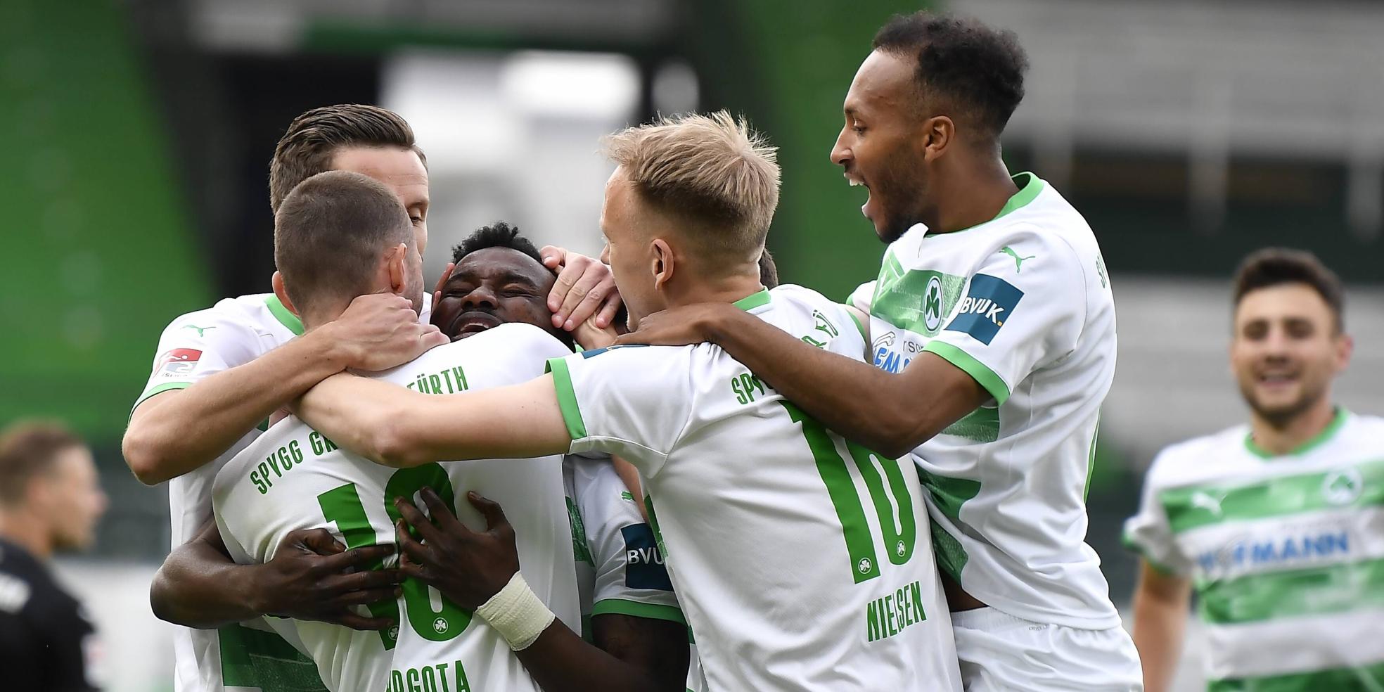 Die SpVgg Greuther Fürth steigt in die Bundesliga auf