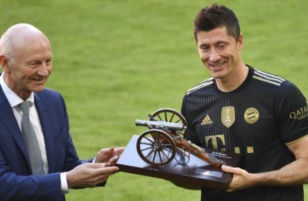 Robert Lewandowski vom FC Bayern München