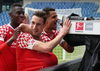 Dominik Kohr jubelt weiter für den FSV Mainz 05