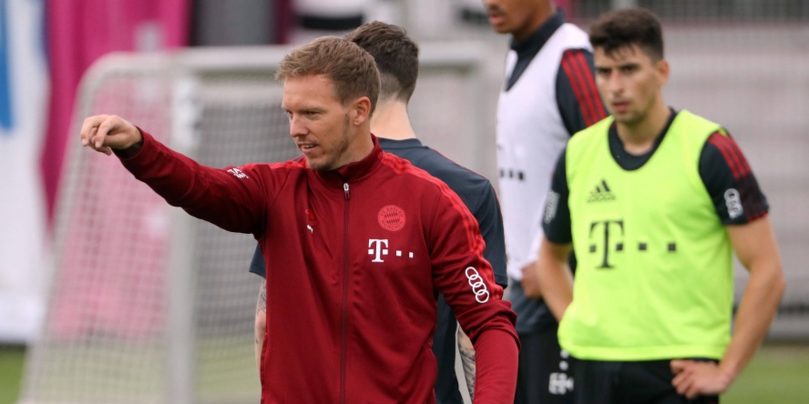 Julian Nageslmann ist der neuen Trainer beim FC Bayern München.