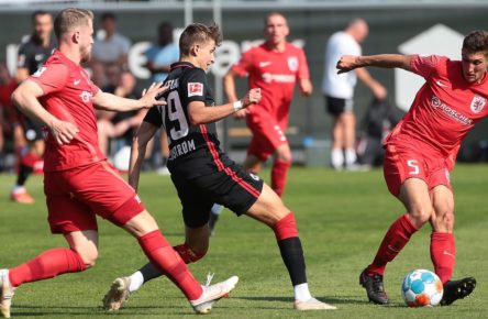 Jesper Lindström trifft für Eintracht Frankfurt