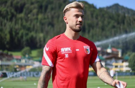Niklas Dorsch vom FC Augsburg