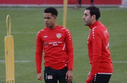 Hamadi Al Ghaddioui (r.) und Daniel Didavi vom VfB Stuttgart