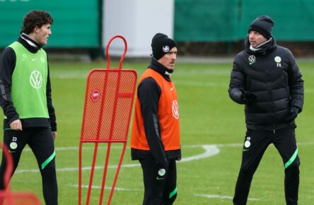 Max Kruse und Jonas Wind: Offensiv-Neuzugänge des VfL Wolfsburg mit Trainer Kohfeldt