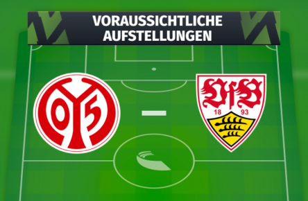 Voraussichtliche Aufstellungen: 1. FSV Mainz 05 - VfB Stuttgart