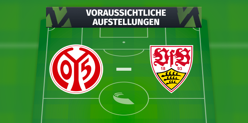 Voraussichtliche Aufstellungen: 1. FSV Mainz 05 - VfB Stuttgart