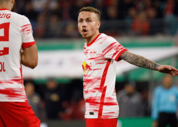 Angelino von RB Leipzig kommt vermehrt im Europapokal zum Einsatz