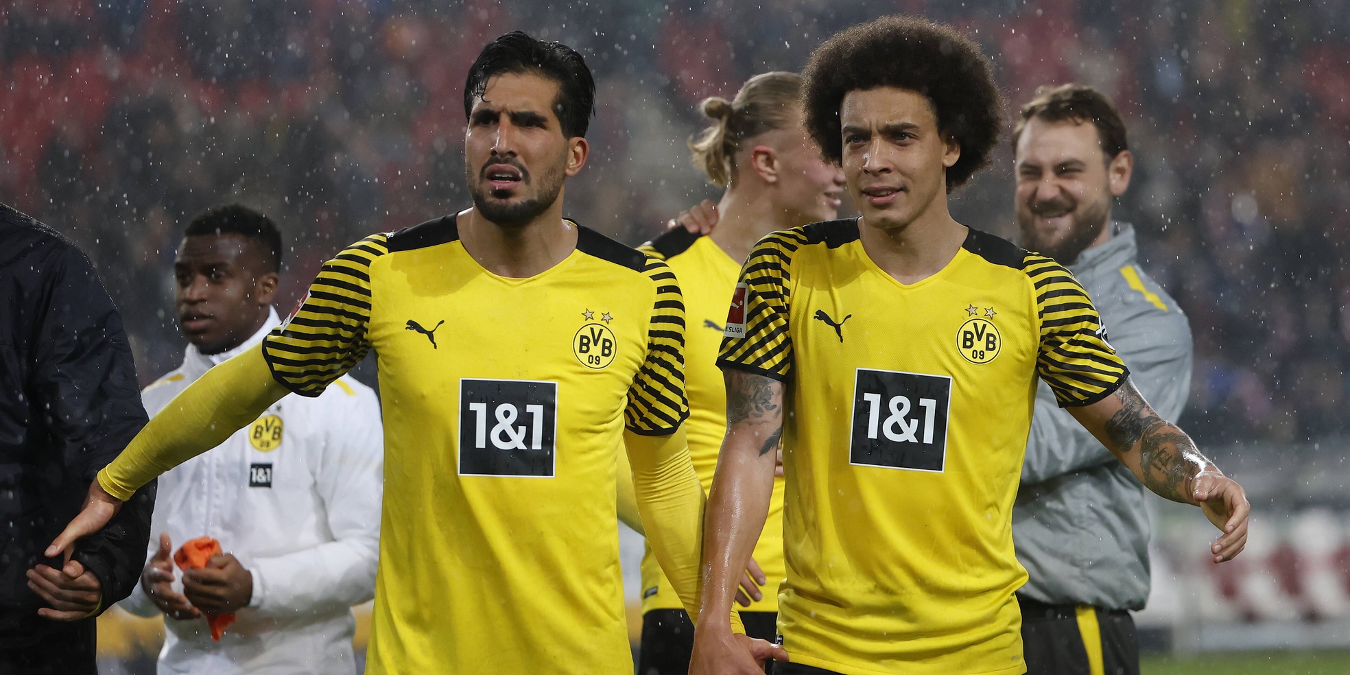 Emre Can und Axel Witsel haben vier Gelbe Karten in der Bundesliga
