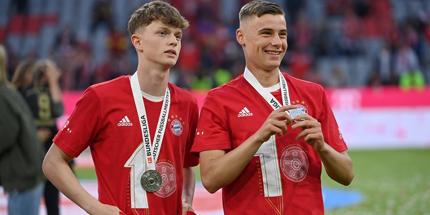 Toptalente Bayern München: Paul Wanner und Gabriel Vidovic