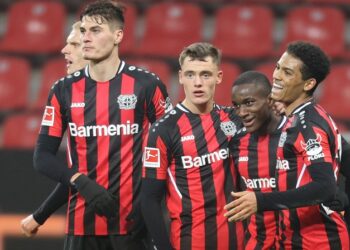 Teamcheck Bayer Leverkusen: Schick. Wirtz, Diaby