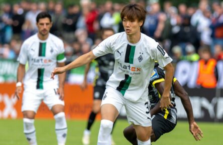 Ko Itakura von Borussia Mönchengladbach im Testspiel