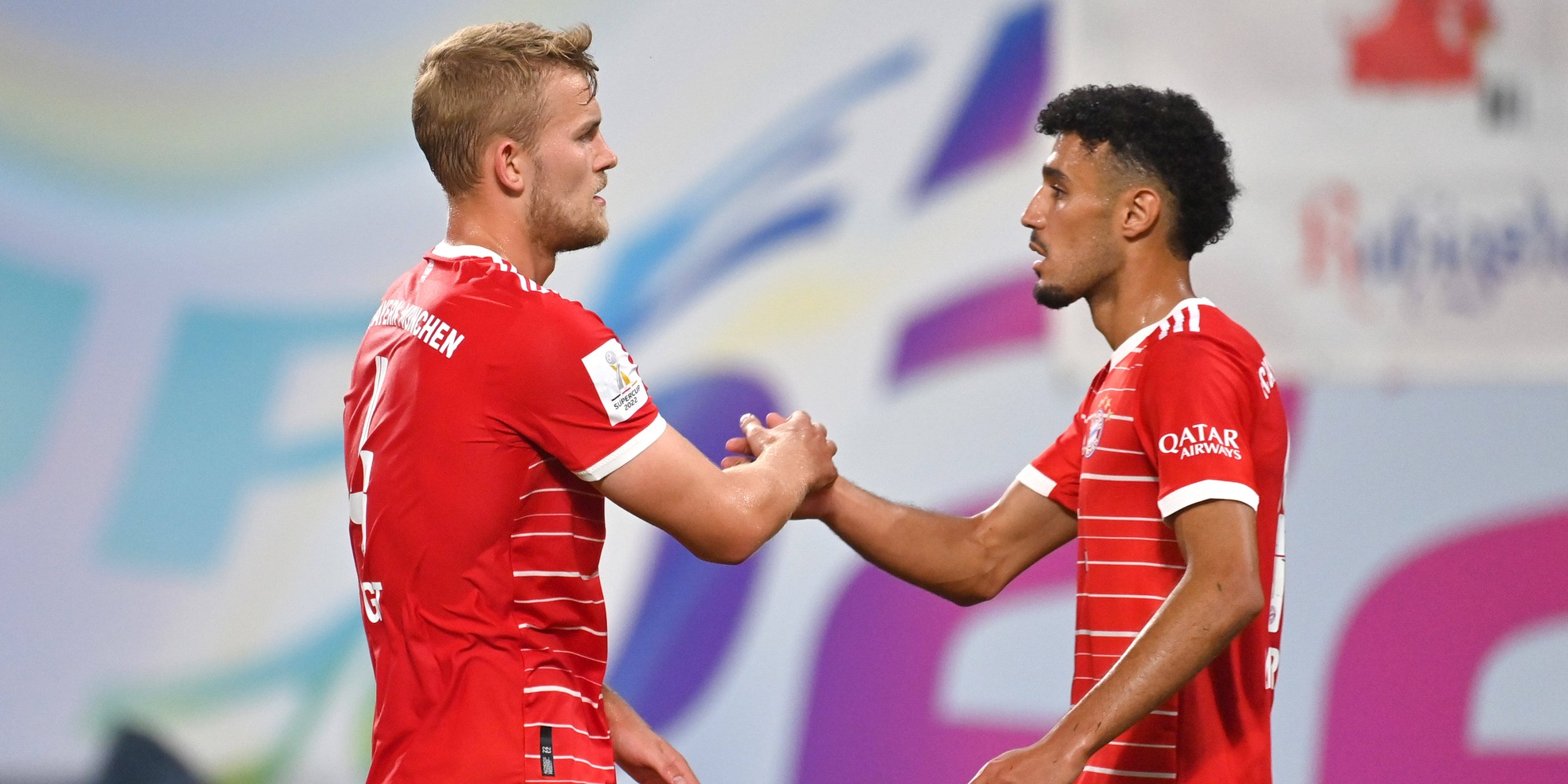 Die Bayern-Neuzugänge Matthijs de Ligt und Noussar Mazraoui
