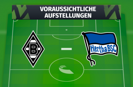 Borussia Mönchengladbach - Hertha BSC: Die voraussichtlichen Aufstellungen am 3. Spieltag