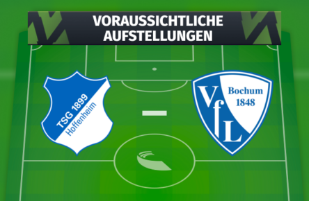 TSG Hoffenheim - VfL Bochum: Die voraussichtlichen Aufstellungen