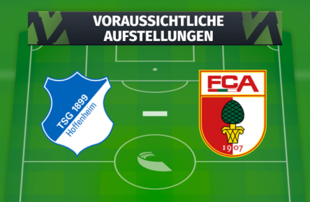 TSG Hoffenheim - FC Augsburg: Die voraussichtlichen Aufstellungen