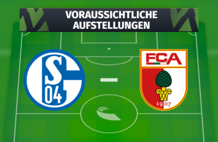 FC Schalke 04 - FC Augsburg: Die voraussichtlichen Aufstellungen