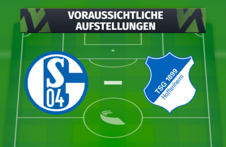 FC Schalke 04 - TSG Hoffenheim: Die voraussichtlichen Aufstellungen