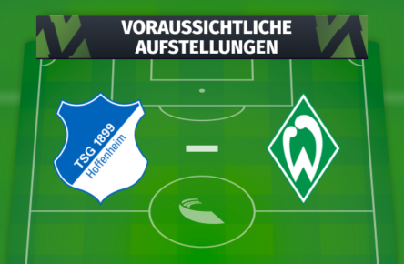 TSG Hoffenheim - SV Werder Bremen: Die voraussichtlichen Aufstellungen