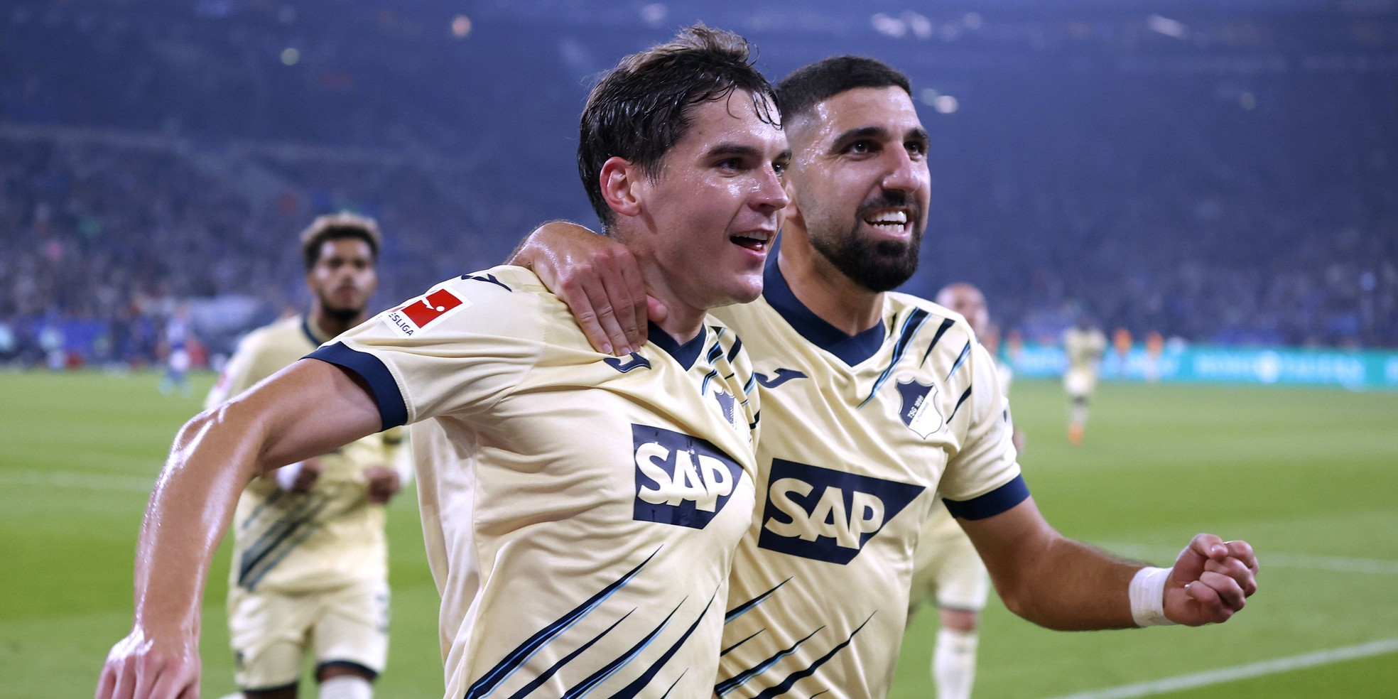 Die TSG Hoffenheim gewinnt dank Munas Dabbur und Robert Skov auf Schalke
