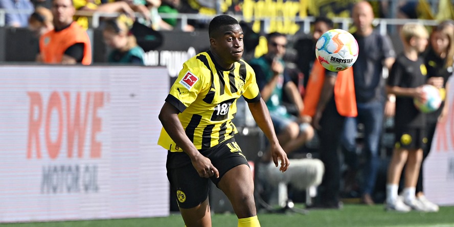 Borussia Dortmund, Youssoufa Moukoko: im Spiel gegen Werder Bremen