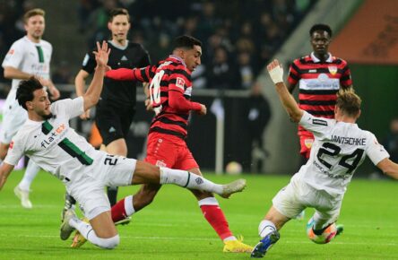 VfB Stuttgart: Tiago Tomas trifft gegen Borussia Mönchengladbach