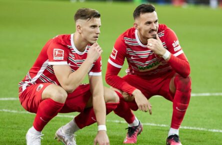 FC Augsburg: Ermedin Demirovic und Mergim Berisha