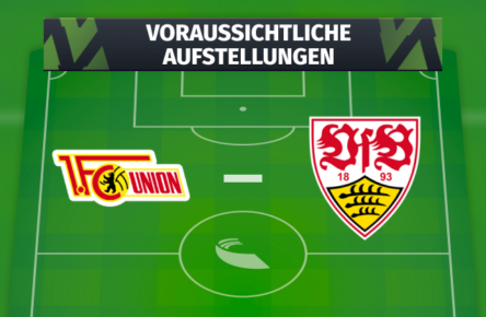 1. FC Union Berlin - VfB Stuttgart: Voraussichtliche Aufstellungen