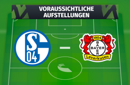 FC Schalke 04 - Bayer 04 Leverkusen: Voraussichtliche Aufstellungen