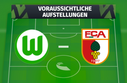 VfL Wolfsburg - FC Augsburg: Voraussichtliche Aufstellungen