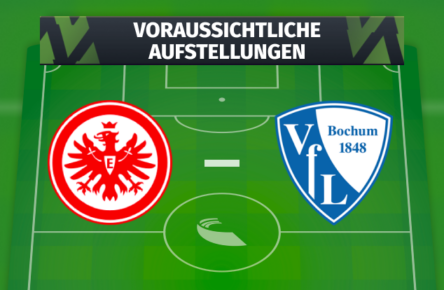 Eintracht Frankfurt - VfL Bochum: Voraussichtliche Aufstellungen
