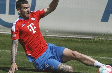 Lucas Hernandez trainiert bei Bayern München wieder und dürfte bald sein Comeback geben