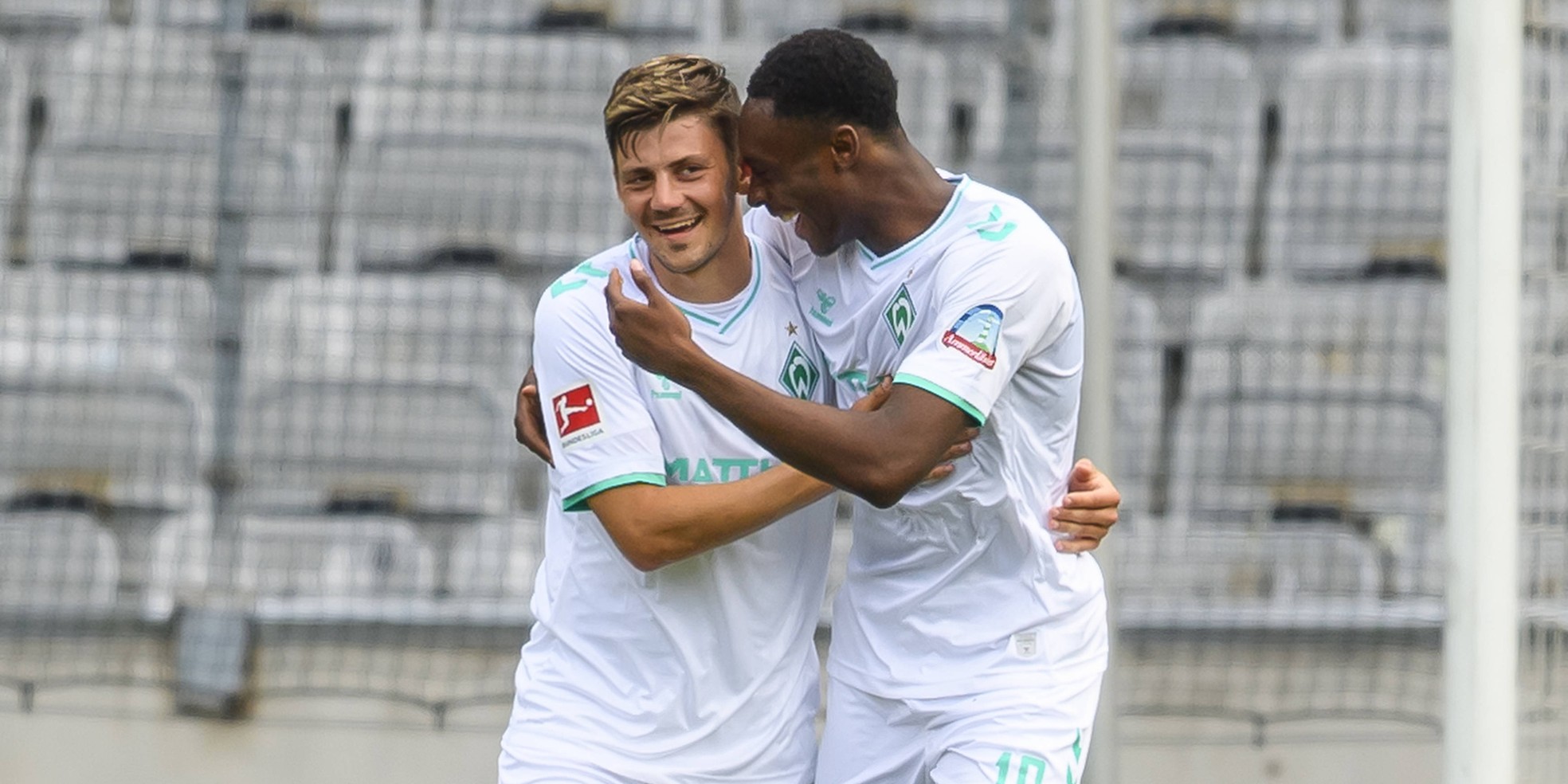 Dawid Kownacki trifft für den SV Werder Bremen