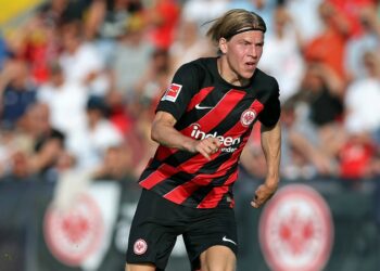 Jens Petter Hauge von Eintracht Frankfurt