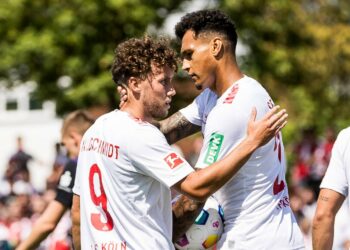 Luca Waldschmidt trifft für den 1. FC Köln