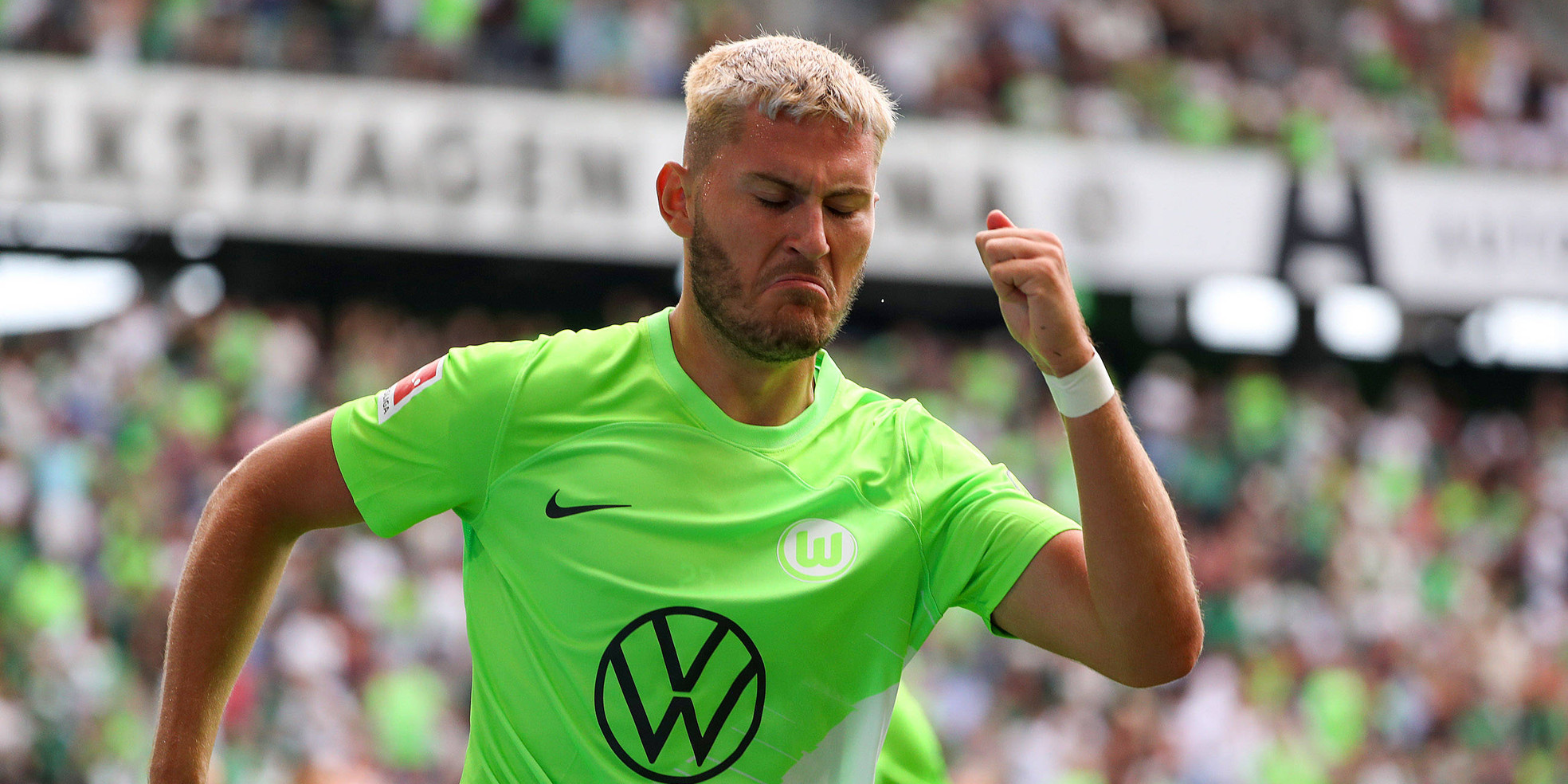 Jonas Wind vom VfL Wolfsburg
