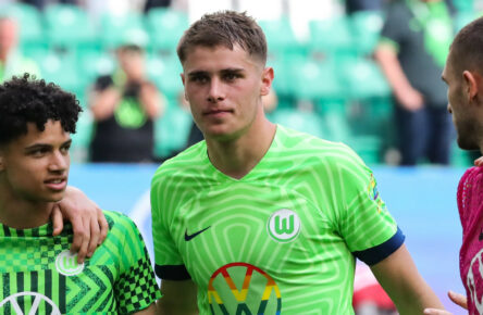 Micky van de Ven vom VfL Wolfsburg