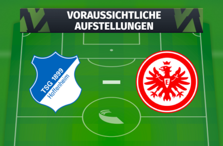 TSG Hoffenheim Eintracht Frankfurt Voraussichtliche Aufstellungen