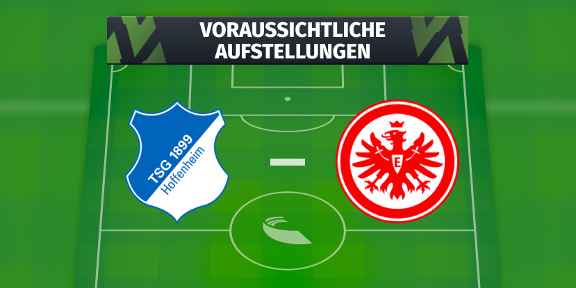 TSG Hoffenheim Eintracht Frankfurt Voraussichtliche Aufstellungen