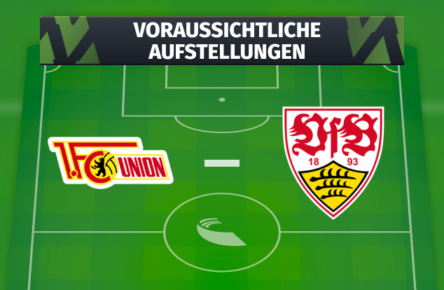 1. FC Union Berlin VfB Stuttgart Voraussichtliche Aufstellungen