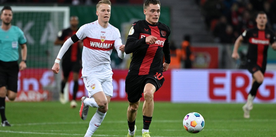 Beim VfB Stuttgart und Bayer Leverkusen Leistungsträger: Chris Führich und Florian Wirtz