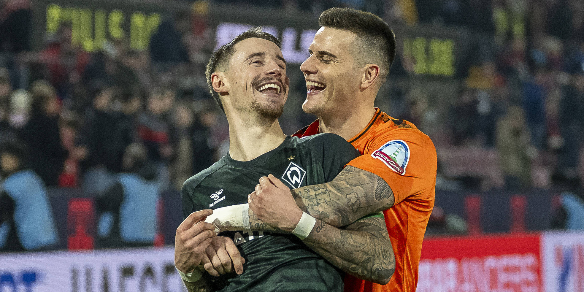 SV Werder Bremen: Marco Friedl und Michael Zetterer