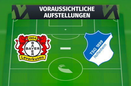 Bayer 04 Leverkusen - TSG Hoffenheim: Voraussichtliche Aufstellungen