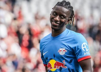 Bei RB Leipzig gut aufgelegt: Amadou Haidara