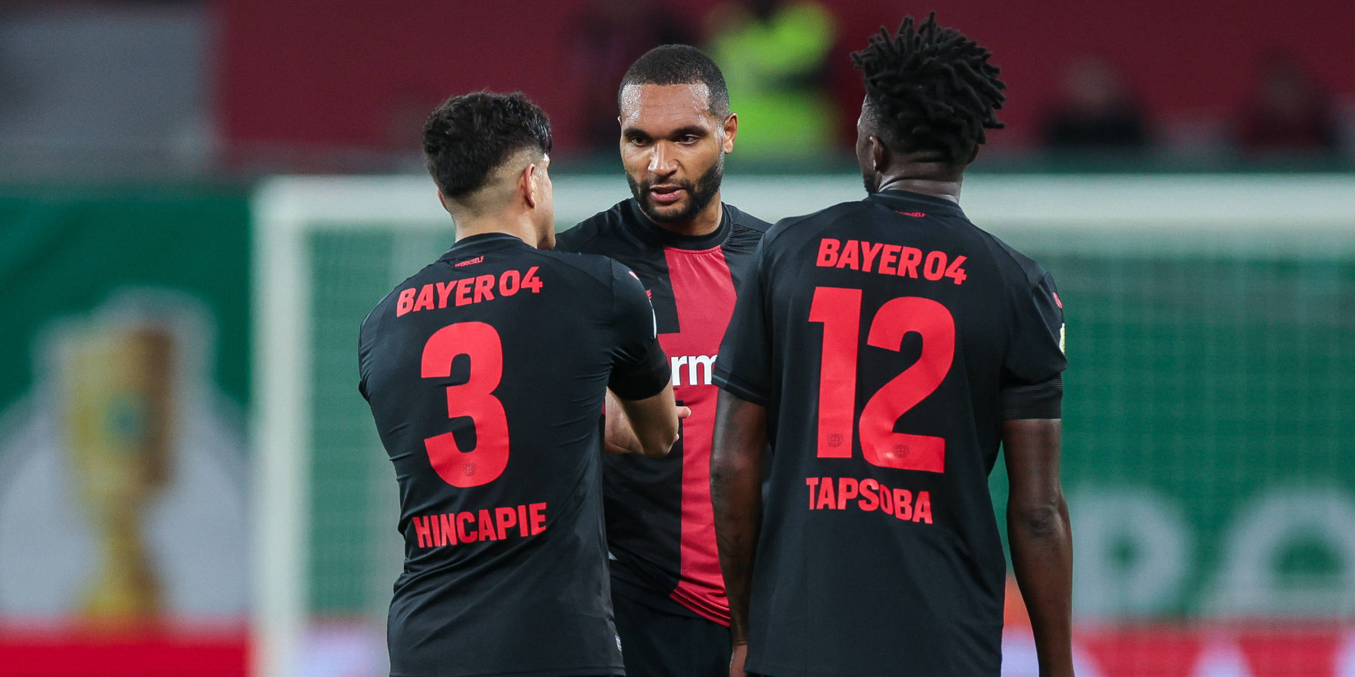 Bayer Leverkusen: Piero Hincapie, Jonathan Tah, Edmond Tapsoba