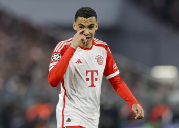 Jamal Musiala vom FC Bayern München