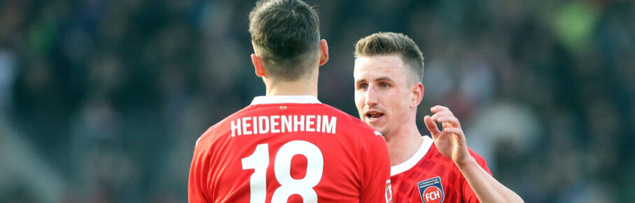 Kaufempfehlungen beim 1. FC Heidenheim: Jan Schöppner mit Marvin Pieringer