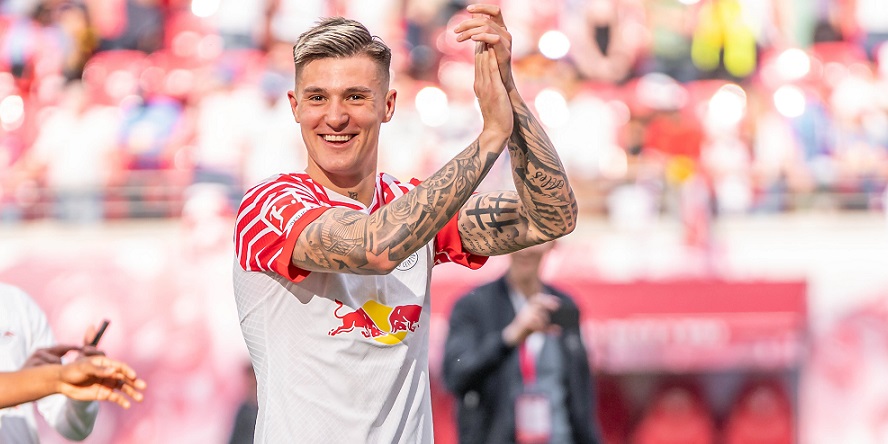 Dreht bei RB Leipzig auf: Benjamin Sesko