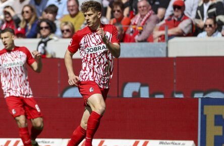 Bald für den VfB Stuttgart am Ball: Yannik Keitel (SC Freiburg)